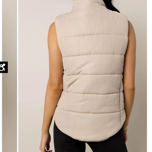 Bohme MILAH PUFFER VEST M Beige - Picture 3 of 9